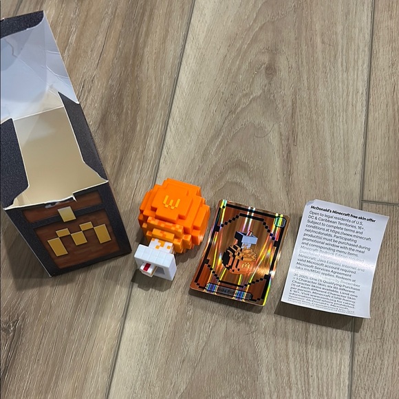 McDonald's Other - McDonald’s adult Minecraft Soda Potion toy